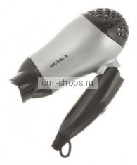 Фен Supra PHS-1200 серебро/черный