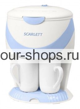 Кофеварка Scarlett SC1032 белый